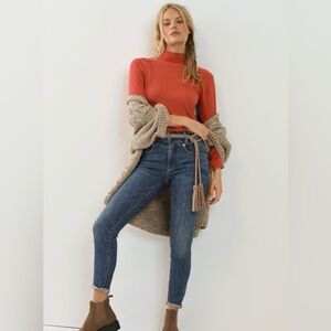 Anthropologie Pilcro Iris High-rise Skinny Jean